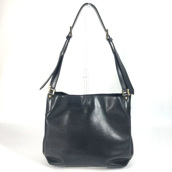 LOUIS VUITTON  Epi Mandala MM Crossbody Shoulder Bag Leather Noir Black - Picture 1 of 16